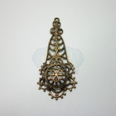 Filigree Chandelier with Bulged Flower
